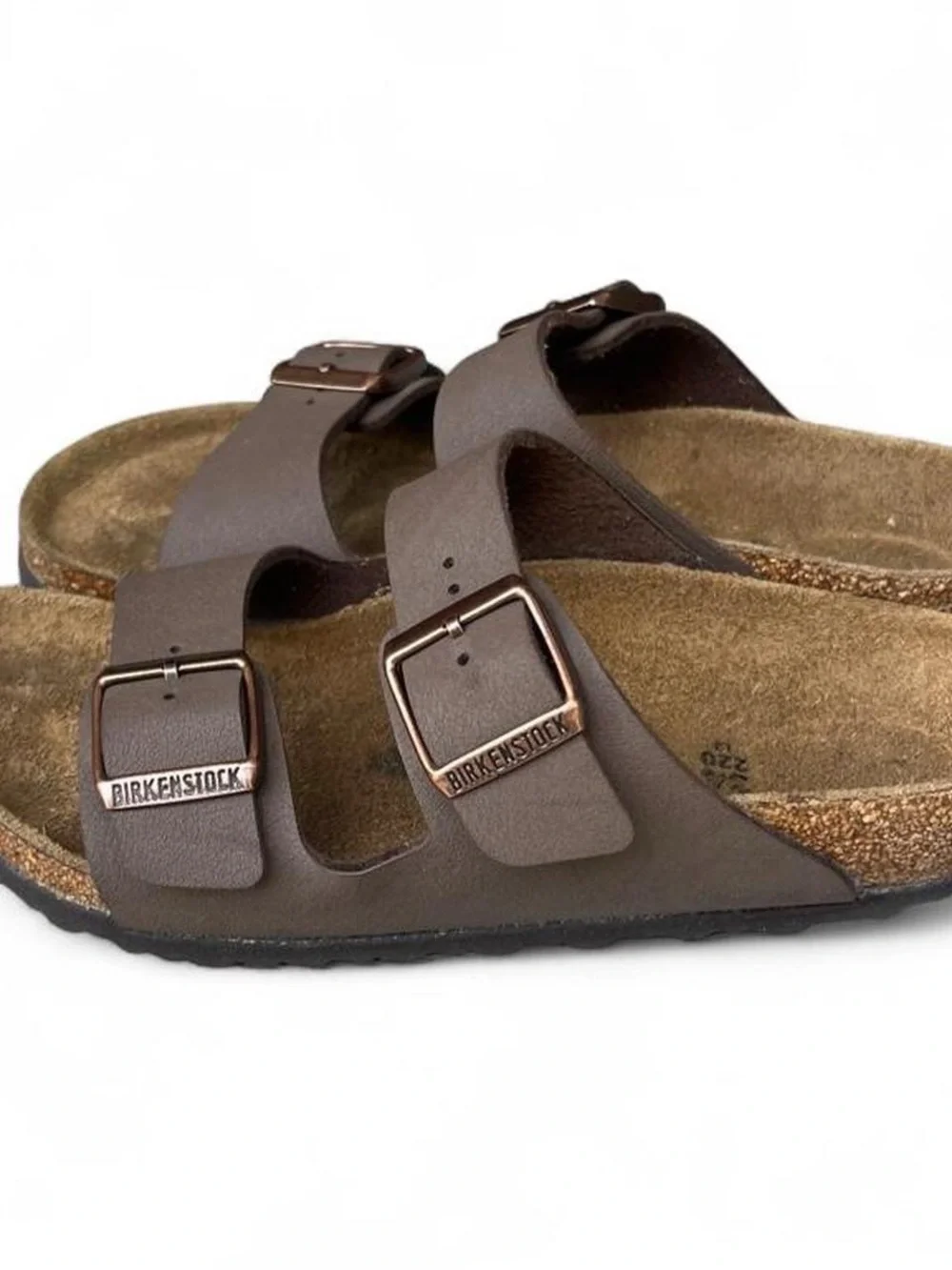 Birkenstock Kids Brown Double-Buckle Sandals